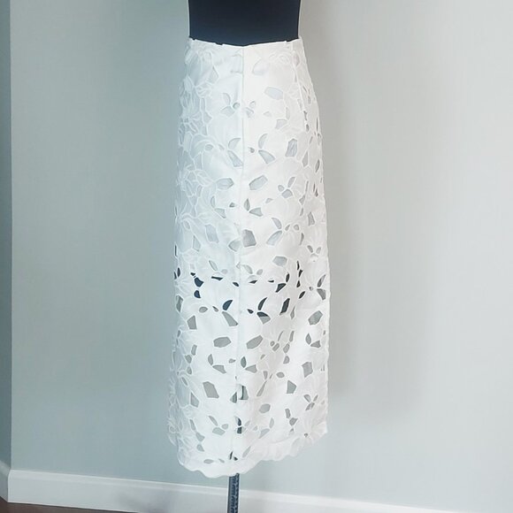 H & M Limited Edition Midi Skirt - Size 2 - Picture 4 of 9